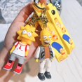 thumbnail image 3 of LLavero de Anime de Los Simpsons, Linda figura, muñeca Kerying, bolsa colgante, accesorios para llaves de coche, juguetes de joyería, regalos para Amigos y fanáticos, 3 of 4