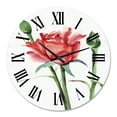 thumbnail image 2 of Designart 1 in Quartz Traditional Wall Clock, 2 of 5