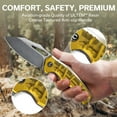 thumbnail image 2 of CIVIVI BullTusk Pocket Folding Knife 3.48" Curved Damascus Blade Ultem Handle C23017-DS1, 2 of 6