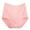 Watermelon Red, variant on MuZeFu Underwear for Women Plus Size High Waisted Women's Solid Lace Plus Size Underwear High Waist Leak Proof Cotton Crotch Shorts Underwear Panties