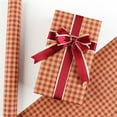 thumbnail image 1 of Christmas Plaid Gift Wrapping Paper - 10 Sheets, 50*70CM for Xmas, New Year, Birthday, Wedding - Merry Christmas Kraft Paper for Men, Women, Boys, Girls, 1 of 3