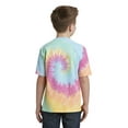 thumbnail image 2 of Port & Company Youth Tie Dye Tee-XS (Pastel Rainbow), 2 of 6