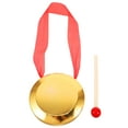 thumbnail image 1 of Gong for Kids Mini Kids Musical Instruments Copper Cymbals Gong Copper Hand Gong Musical Gong Instrument 12CM, 1 of 8