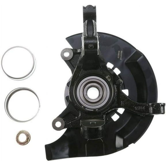 A-Premium Steering Knuckle and Hub Bearing Assembly Compatible with Toyota Camry 2004-2006 Front Passenger Side