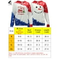 thumbnail image 2 of PULLIMORE Merry Christmas Hooded Sweatshirts Casual Long Sleeve Hoodies Pullover Tops for Women (Size L), 2 of 6