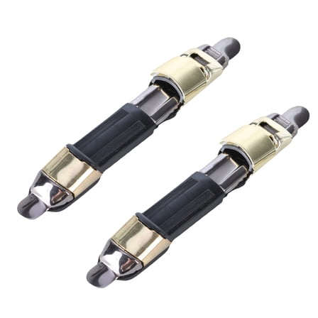 2Pcs Adjustable Holder Stainless Steel Plate Fishing Rod Building Reel Seats Fishing Rod Clip Replacement Fishing Tackle