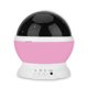 thumbnail image 2 of Lámpara de proyección de estrella nocturna giratoria, luz LED romántica para dormitorio, regalo de Navidad, color rosa, 2 of 8
