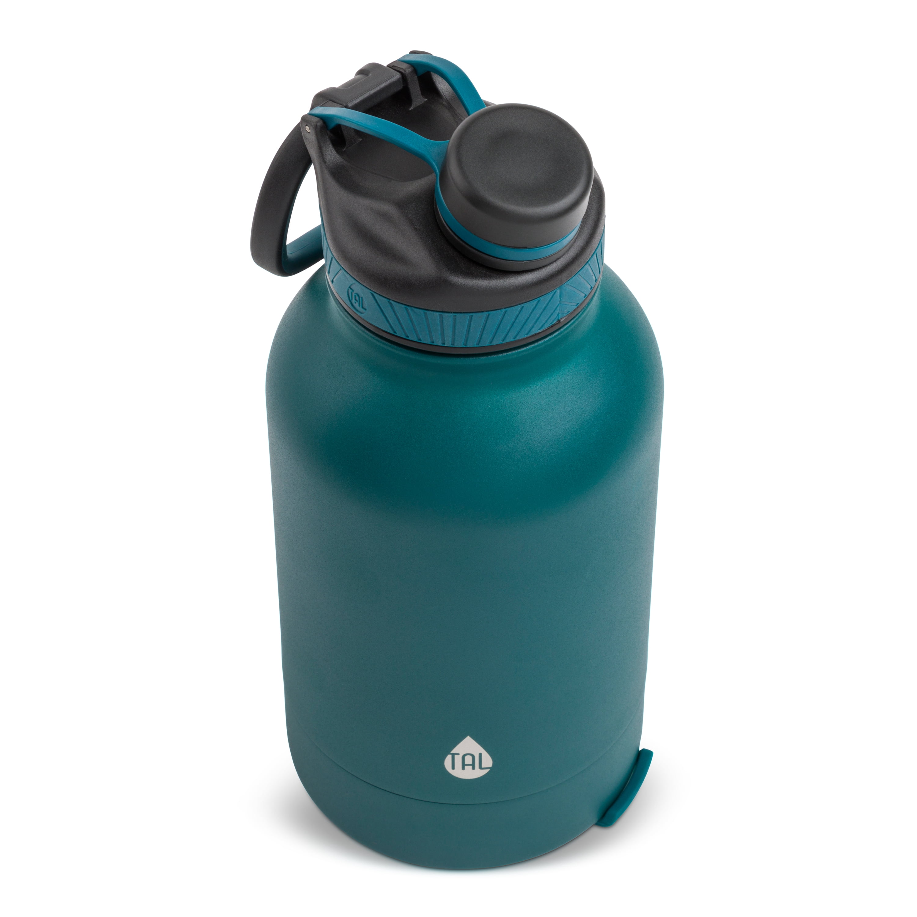 TAL Rover Water Bottle & Collapsible Pet Dog Bowl 46 oz, Teal
