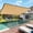 Beige, variant on Fanshiluo Patio & Garden Supplies, Sun Shade Canopy Outdoor Sunshade Swimming Pool Sun Awning Sunshine Protection Rectangle Shade Canopy Sunshine Block For Outdoor Facility
