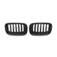 thumbnail image 2 of 2x rejilla frontal de riñón negro mate suministros de coche ABS rejilla de entrada de rejilla de radiador para BMW x5 x6 E70 E71 07-2013 accesorios de Macarena Parrilla delantera, 2 of 8