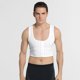 thumbnail image 5 of Chaleco de corsé de compresión para hombre, camiseta sin mangas con corsé elástico de nailon con forma de cuerpo transpirable y ajustada, 5 of 8