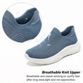 thumbnail image 4 of BERANMEY Breathable Mesh Running Shoes Women's Lightweight Slip-On Sneakers Comfortable Casual Tennis Shoes for Walking & Sports Casual Sneakers for Women and Men Couple Shoes, 4 of 9