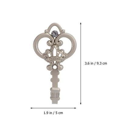 

1 Pair Wall Hook Curtain Hooks Simple Hook European Hook Crown Shape Hook