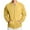 Yellow_002, variant on Domuza Zippered Hoodies for Men Long Sleeve Casual Fashion Drawstring Hooded Sweatshirt Fall Winter Soft Lightweight Cotton Solid Pullover Top with Kangaroo Pockets Gray L