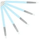 thumbnail image 5 of Pinceles para cerámica, 5 piezas, bolígrafos de silicona para esculpir arcilla, para decoración de uñas, con diseño elevado, 5 of 14