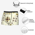 thumbnail image 4 of KLL Sweet Bee Men's Cotton Boxer Briefs Underwear-Large, 4 of 8