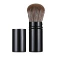 thumbnail image 1 of Retractable Makeup Brush Travel Face Blush Brush Portable Powder Brush with Lid Bronzer Buffing Powder Highlighter Flawless Powder Cosmetics, 1 of 5