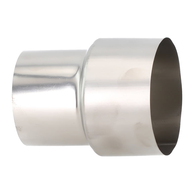 RANRAO Stainless Steel Flue Connector, Liner Reducer/Tubing Connector Chimney Adaptor Stove Pipe For connecting conversion flue pipe, fireplace flue pipe adapter, 1PCS 110MM/90MM RANRAO Stainless Steel Flue Connector, Liner Reducer/Tubing Connector Chimney Adaptor Stove Pipe For connecting conversion flue pipe, fireplace flue pipe adapter, 1PCS 110MM/90MM