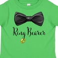 thumbnail image 4 of Inktastic Ring Bearer Black Bow Tie and Gold Wedding Ring Boys Toddler T-Shirt, 4 of 5