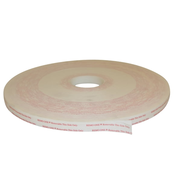 FindTape Remo One Double-Sided Foam Tape [Removable / Permanent]: 3/4 in. x 72 yds. x 1/16 in. thick (White)
