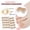 A, variant on Finger Toe Thumb Patch Roll - Orthodontic Toe Sticker, 30 Skin Tone Pieces, Fast Pedicure, Flexible & Comfortable, Waterproof & Breathable, Self-Adhesive, Home or Salon Use Makeup Organizers