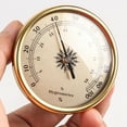 thumbnail image 2 of Cateissary Monitor meteorológico ABS, monitor de temperatura, humedad y presión, en cualquier momento y en cualquier lugar, medidor de Termómetros Oro+Barómetro, 2 of 6