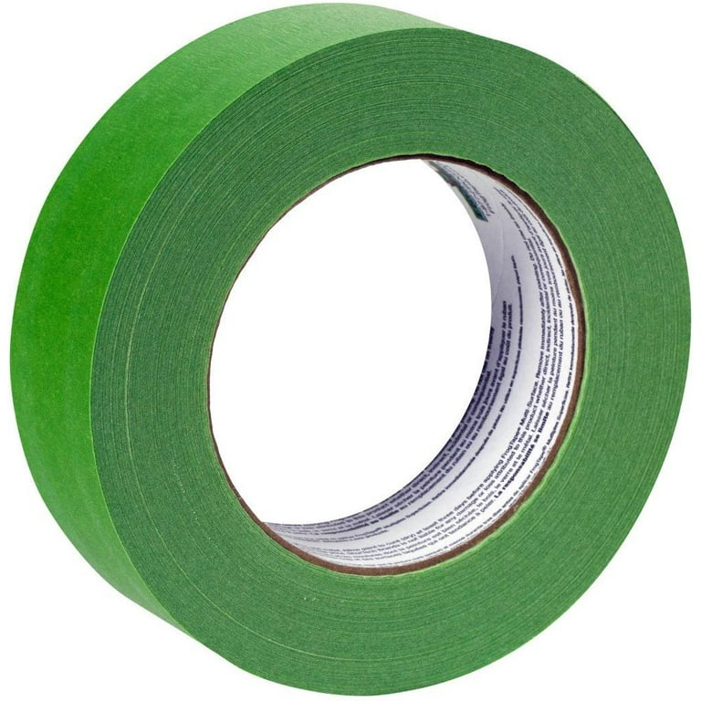 FlagHouse Gym Floor Colored Tape, 1 Inch x 60 Yards, Green