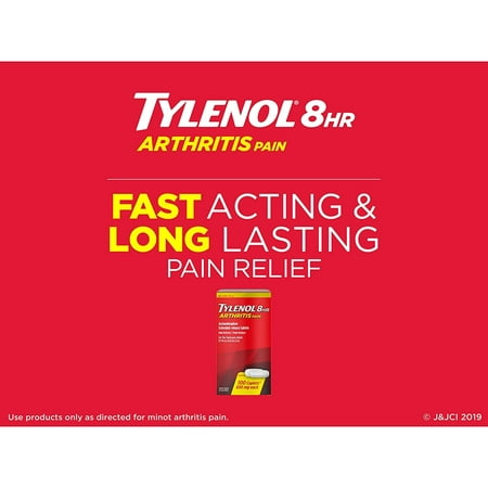 Tylenol 8 HR Arthritis Pain Acetaminophen Extended, 100 ct