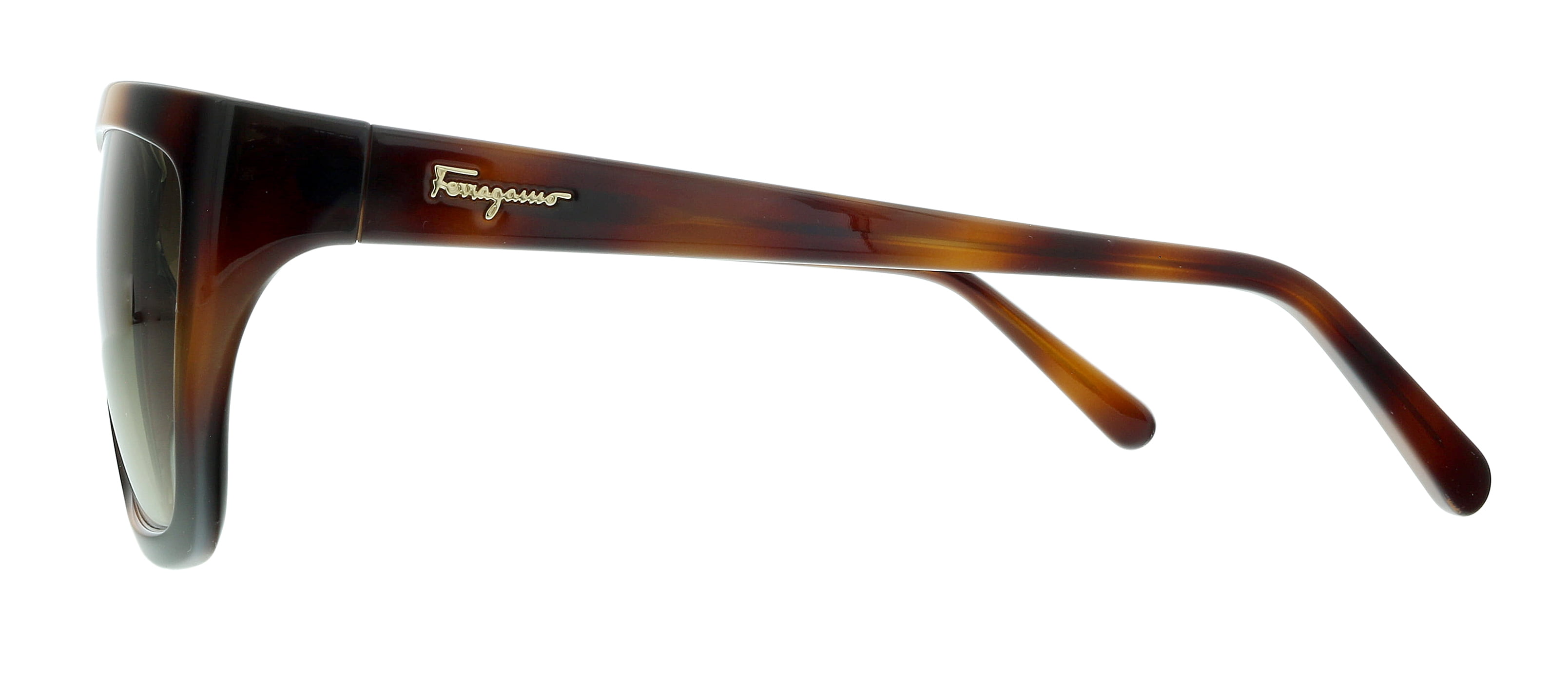 Salvatore Ferragamo SF1018S 214 59mm Square Sunglasses Women's Havana