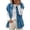 Blue Vest for Women, variant on TARIENDY Warm Vests for Women Winter Fleece Jackets Sleeveless Stand Collar Button Down Outerwear Vest for Cold Weather Black L