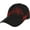 Explosion Burst Red Black, variant on England Symbols Print Baseball Cap Adjustable Size for Running Workouts and Outdoor Activities Outdoor Cap