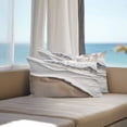 thumbnail image 2 of Beach Ocean Wave Outdoor Pillow Covers Pack of 2 Abstract Art Coastal Brown Gradient Waterproof Throw Pillow Covers Decorative Cushion Cases for Patio Garden Tent Balcony Couch 20x12 inch, 2 of 8