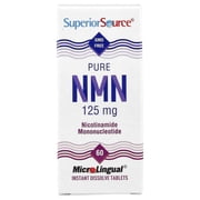 Superior Source Pure NMN, 60 Instant Dissolve Tablets