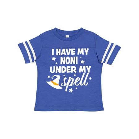 

Inktastic I Have My Noni Under My Spell with Cute Witch Hat Gift Toddler Boy or Toddler Girl T-Shirt