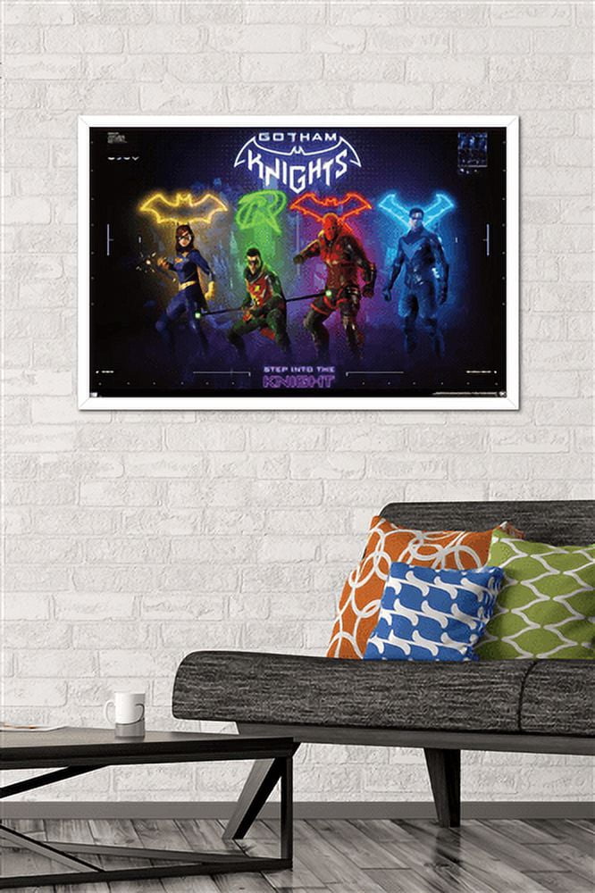 DC Comics Gotham Knights - Characters Wall Poster, 22.375" x 34" Framed