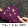 thumbnail image 6 of Purple Christmas Star Pattern Door Rugs,Washable Non Slip Door Mats Indoor,Decorative Door Mats,Entry Mat Indoor for Entrance,Bedroom,Kitchen,Bathroom,20"x32", 6 of 6