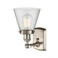 thumbnail image 3 of 916-1W-SN-G64 Innovations Lighting Cone - 1 Light Wall Sconce In Industrial Style-11 Inches Tall and 6 Inches Wide-Brushed Satin Nickel Finish-Seedy, 3 of 3