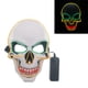 thumbnail image 4 of 3 3 Máscara Led de Halloween, máscara de calavera aterradora con luz colorida, máscara de disfraz de El Wire para fiesta de Festival, regalo para hombres y mujeres, 4 of 4