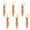 A, variant on Orangide Easter Carrot Hanging Decorations 6PC Set Simulation Carrots for HOLIDAY Party Arrangement and Decorative Hanging Toys