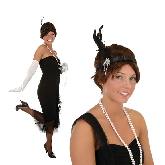 Beistle Flapper Headband - Party Supply Decoration for 20's