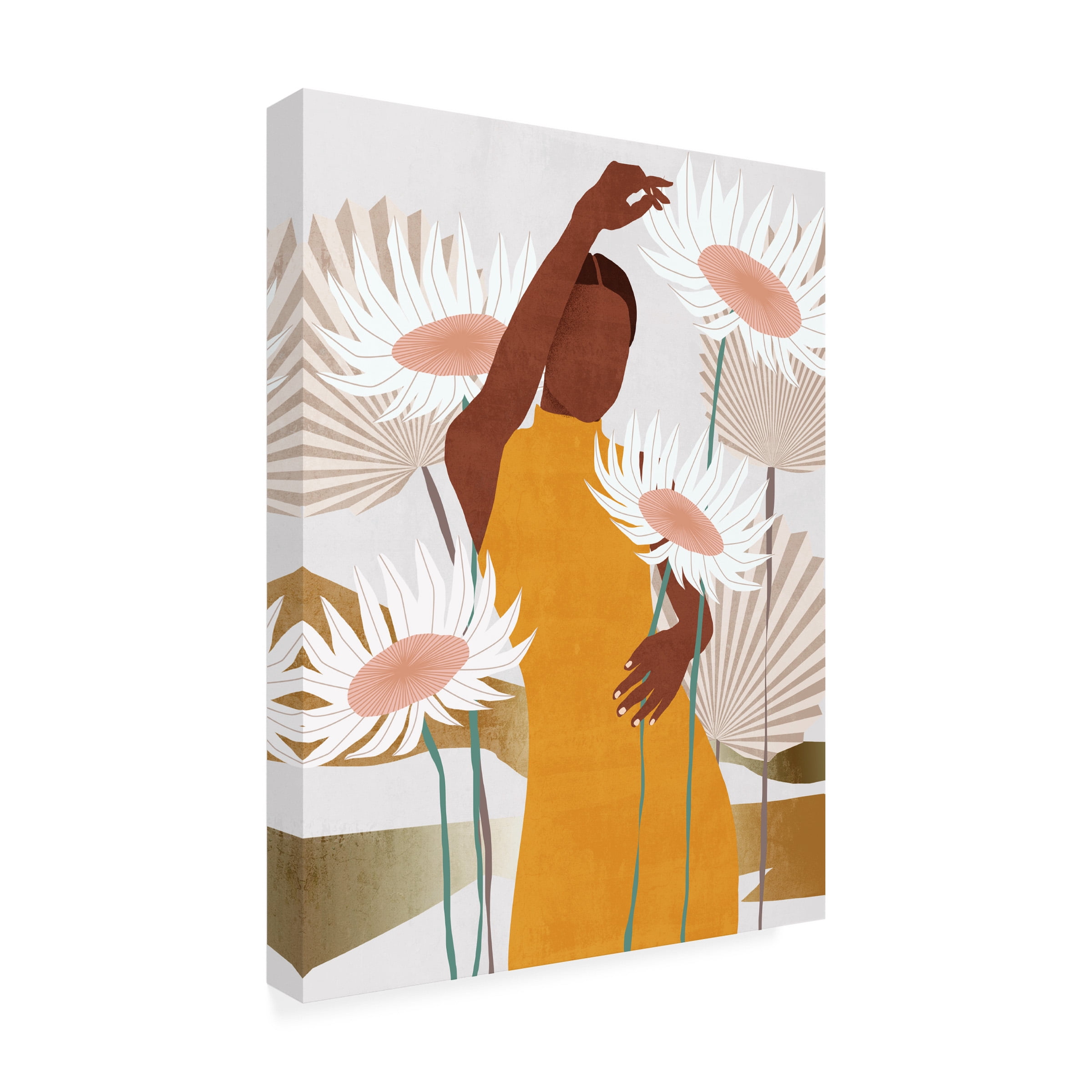 Melissa Wang 'Sun Kissed Woman II' Canvas Art