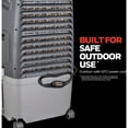 thumbnail image 5 of Honeywell 525 CFM Indoor/Outdoor Evaporative Air Cooler (Swamp Cooler) 320 Sq ft, Gray, CO30XE, 5 of 9