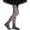 Black, variant on REDARER Girls' Glitter Fishnet Tights Sparkly Star Pattern Sheer Stockings for Halloween & Party Wear,One Size