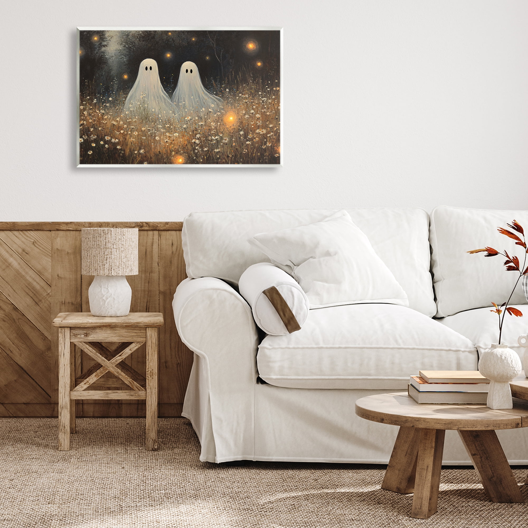 Stupell Industries Ethereal Ghost Twins Wall Plaque Art, design by Jacky Ngan