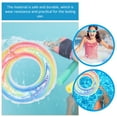 thumbnail image 3 of Summer Swim Ring Colorful Rainbow Inflatable Swimming Ring Safety Swimming Ring, 3 of 6