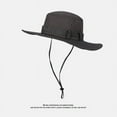thumbnail image 6 of SikaFu Big Hat Rear Sun Fisherman Hat Female Summer Anti -Ultraviolet Sunscreen Sun Hat Fast Dry Travel Mountaineering Cap, 6 of 9