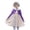 #A44-Purple, variant on Kids Old Lady Costume with Dress, 100 Days Of School Outfit for Girls, Granny Grandma Kids Old Lady Accessories with Wig, Glasses Wrinkle, Cane, Jewelries,11-12Years