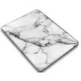 thumbnail image 3 of KSK KAISHEK Compatible Old MacBook Pro 13 inchs Case Early 2015/2014/2013/Late 2012 Rel. Model A1425 A1502, Plastic Hard Shell + Black Keyboard Cover, Marble A 266, 3 of 5