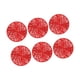 thumbnail image 5 of Posavasos de PVC reutilizables resistentes al calor para decoración del hogar, 6 unidades Rojo, 5 of 9