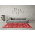 thumbnail image 3 of Ahgly Company Indoor Round Persian Red Traditional Area Rugs, 5' Round, 3 of 4